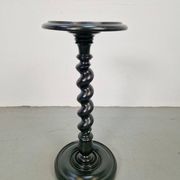 Hand-Carved Wood Barley Twist Pedestal, 1930s