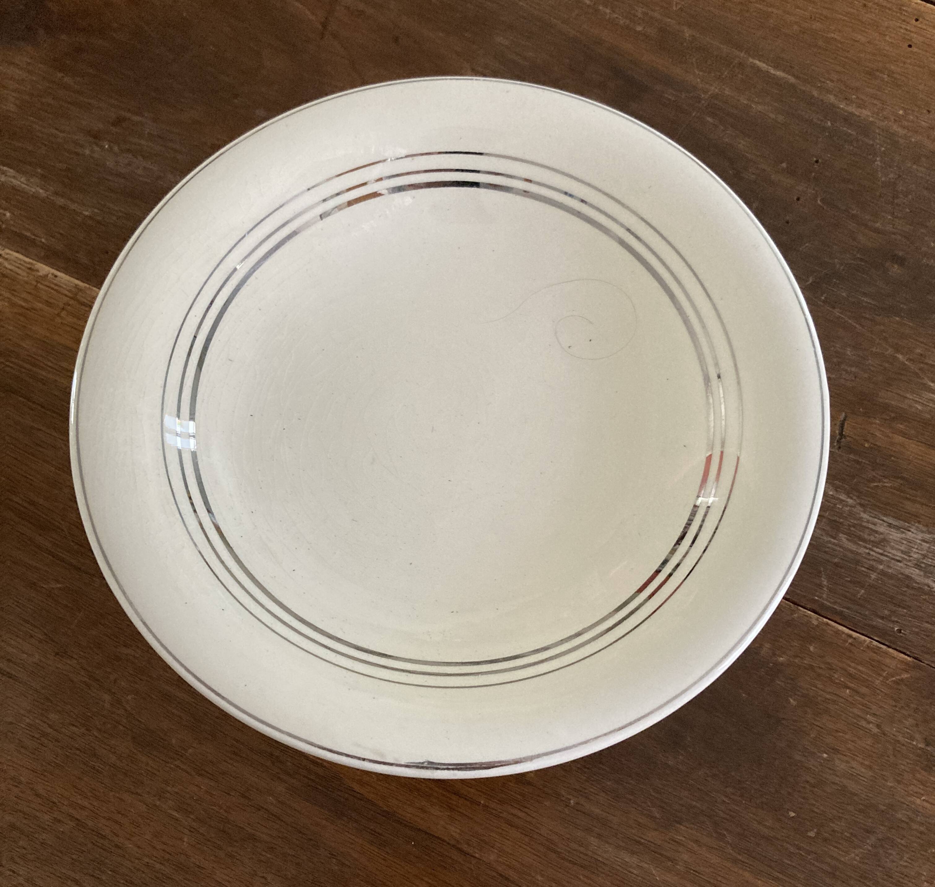 Fruit bowl on pedestal - Art Deco.