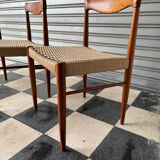 Set of 4 chairs by H.W. Klein for Bramin
