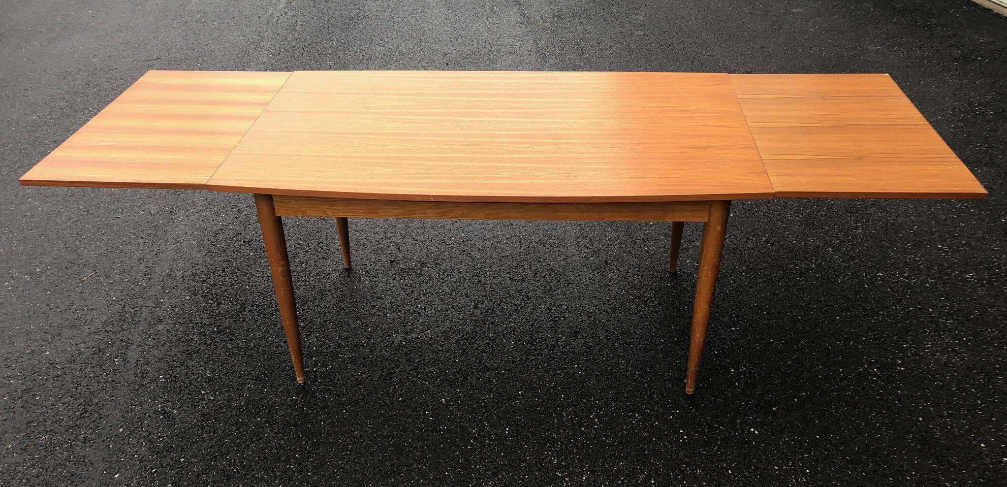 Scandinavian table in teak