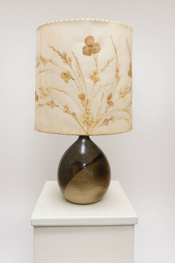 Lampe vintage en céramique – Les Cyclades, Anduze (années 60-70)