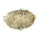 Empty brass snail pocket