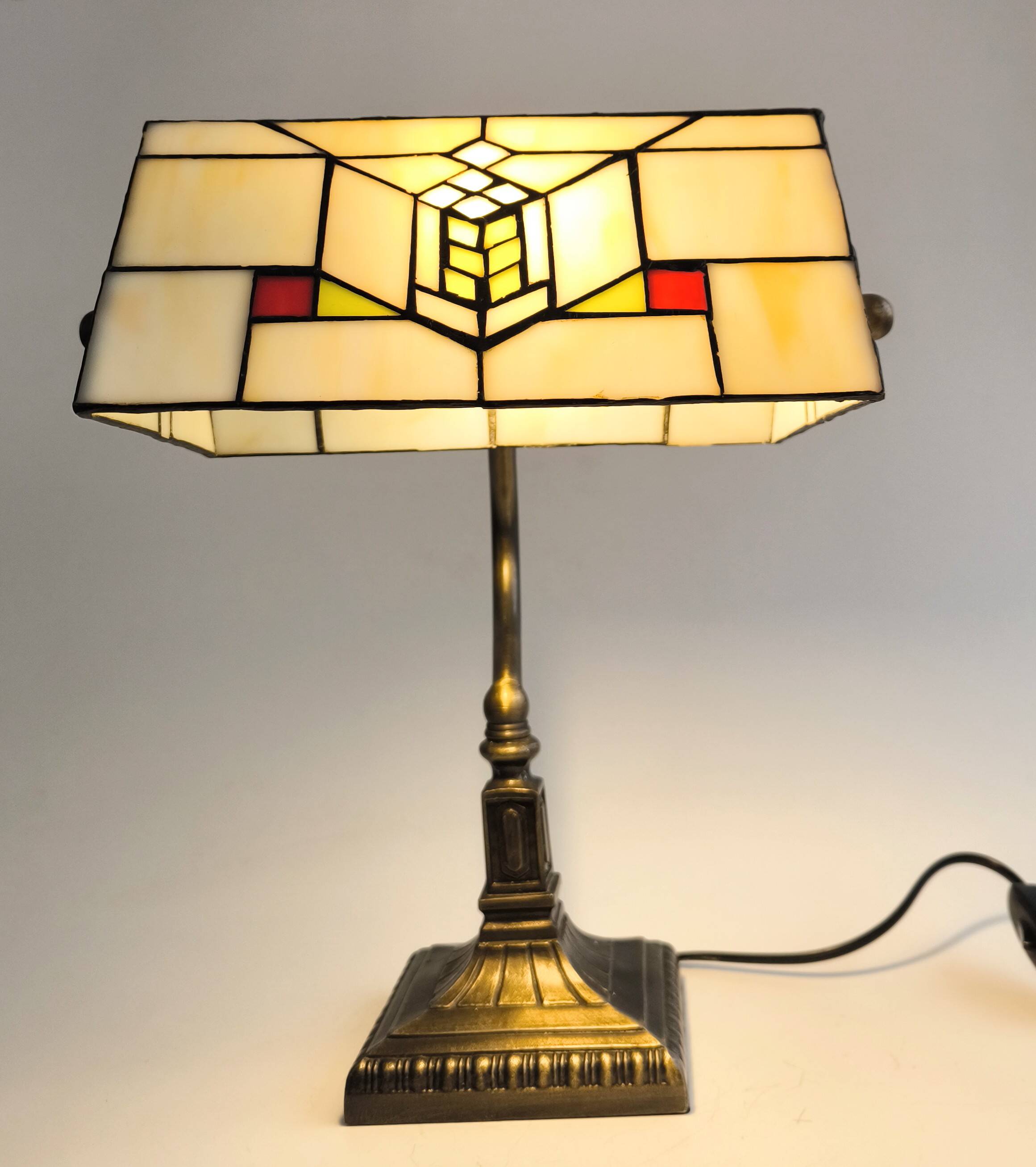 Tiffany Mission Style Lamp