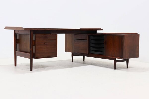 Bureau de Direction Modèle 209 en Palissandre par Arne Vodder pour Sibast 1955