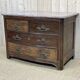 Regency period chest of drawers in amaranth and marble top - 18th century