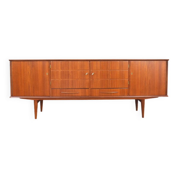 Buffet en teck norvégien du milieu du siècle, années 1960.