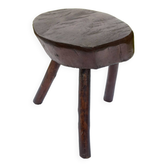 Brutalist stool H 39 cm