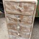 Wooden furniture with drawers