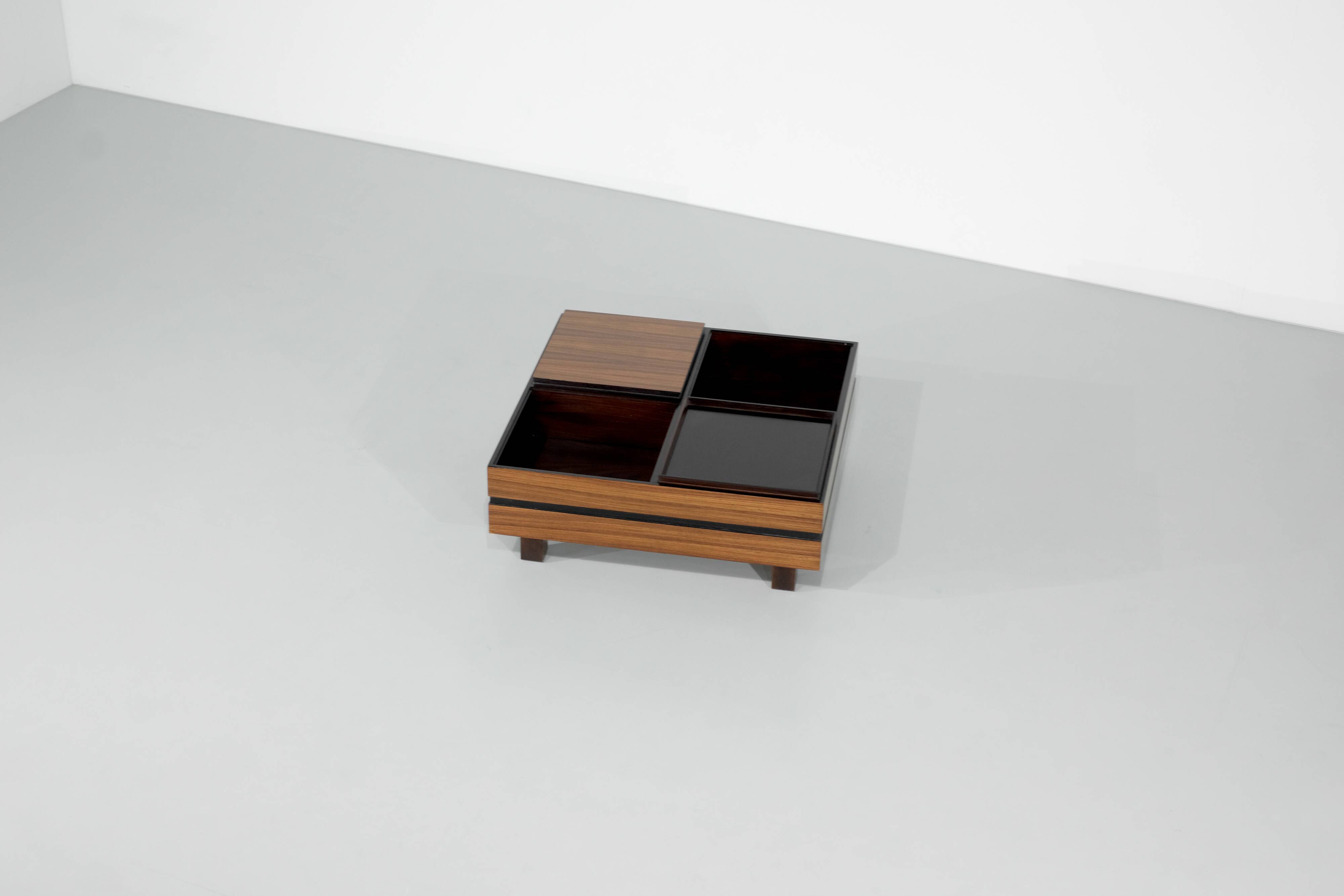 Coffee table by Carlo Hauner for Forma Italy 1960's.