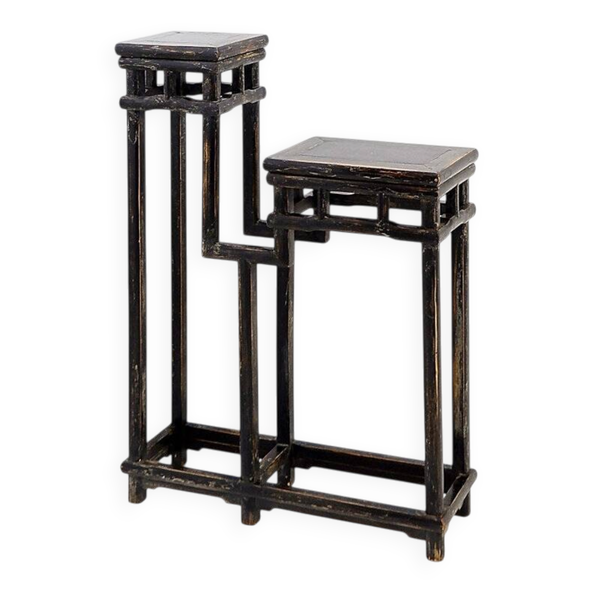 Two-tier bonsai shelf or display – Asian style, circa 1930
