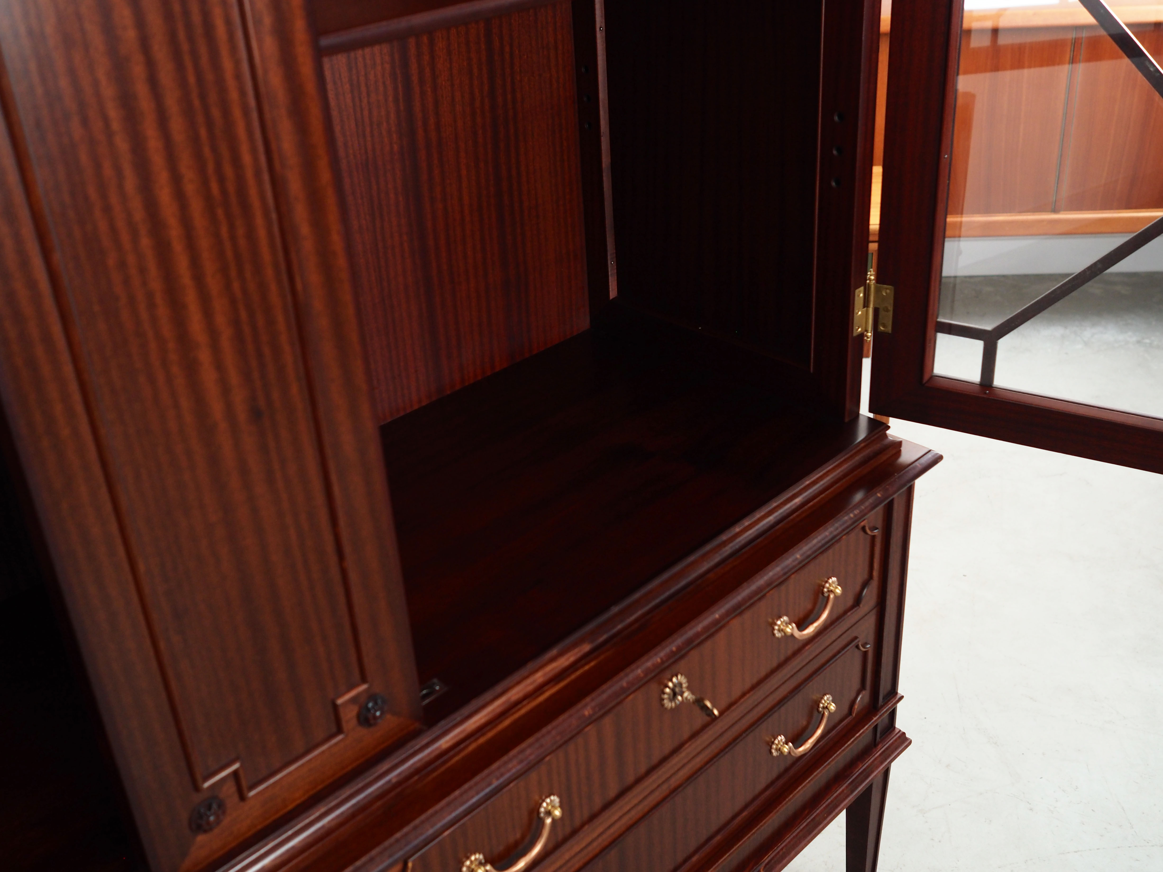 Mahogany cupboard, Danish design, 1970s, production: Denmark