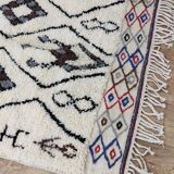 Tapis Berbère Marocain Artisanal 142 X 108 CM