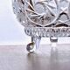 Large antique Belle Époque crystal candy dish