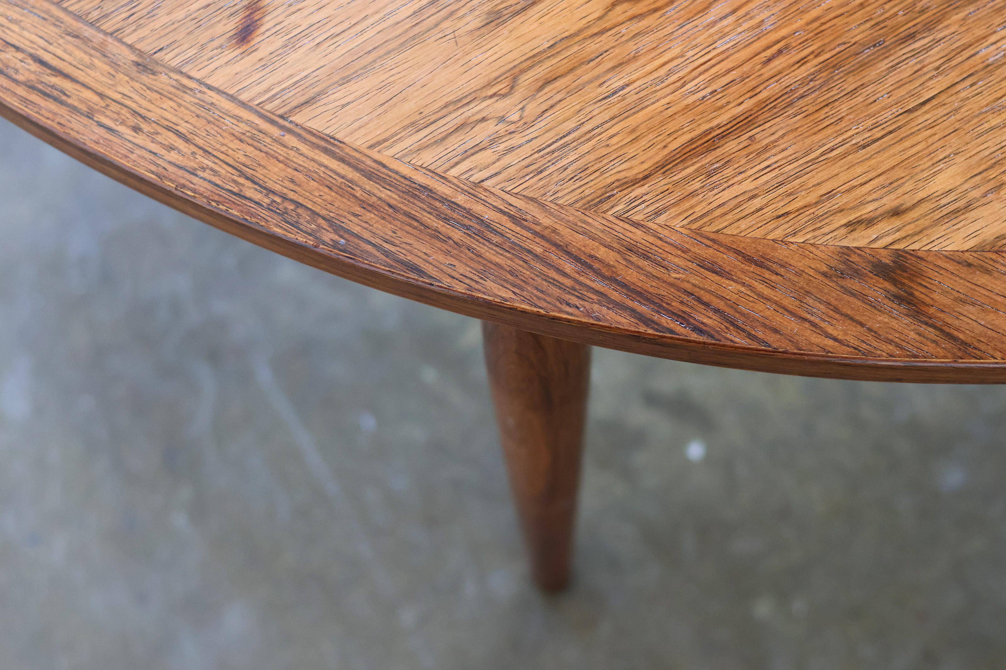 Sculptural coffee table in rosewood by Sven Ellekaer for AMBLER