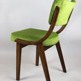 Chaise verte vintage