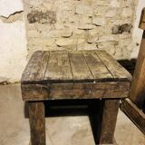 Set of 2 rustic coffee tables from the 1930s