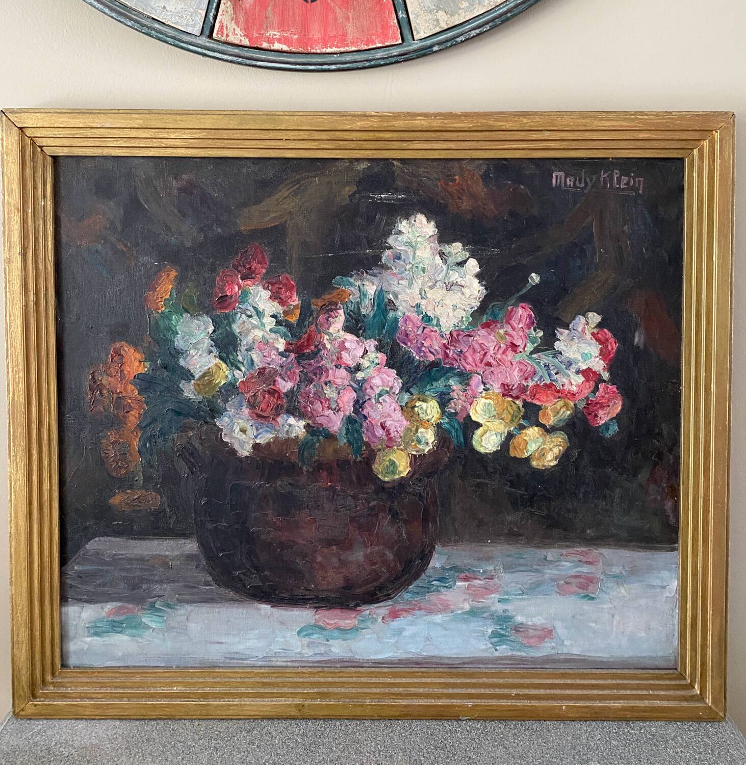 Still life with flowers M. Klein