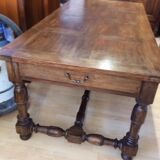 Old walnut table