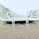 Broken Beech Duchess with Rechampi, Louis XVI style – 2nd part of the 19th century
