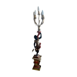 Nubien porte torchère