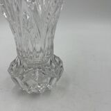 Cut crystal vase