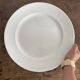 Set of large round white earthenware dishes from Creil and Montereau, 19th century
