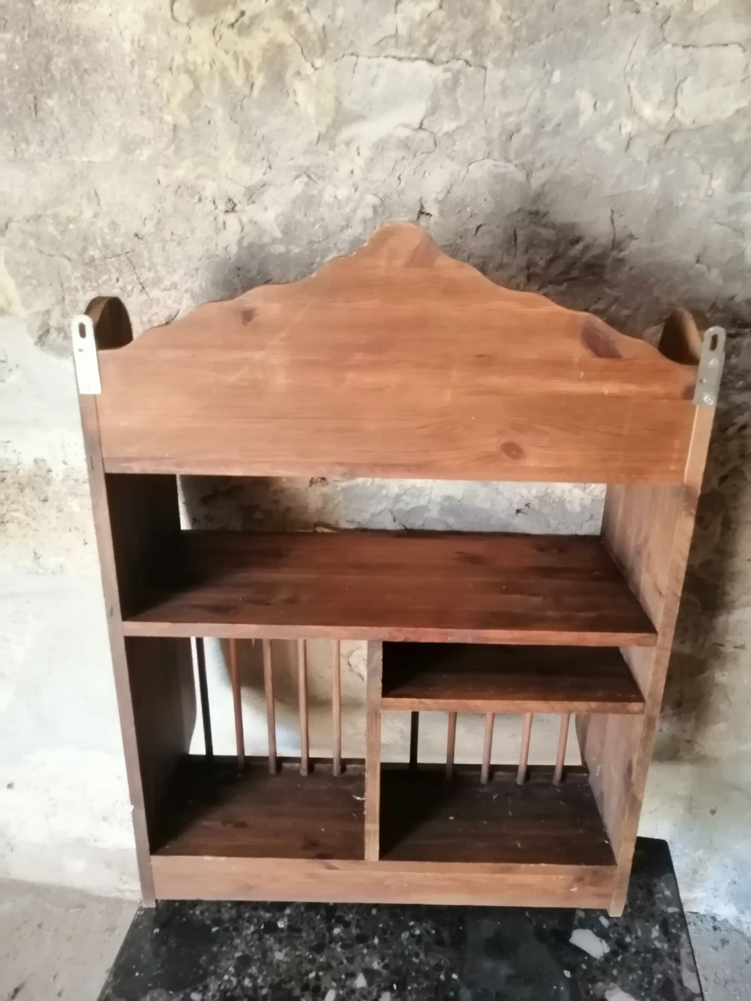 Old wall cabinet shelf