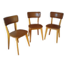3 chaises vintage des années 50