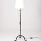 Wrought iron floor lamp, 1960s