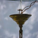 Lustre Empire en bronze et laiton doré