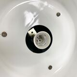 Black Enamel Vintage Industrial Pendant Lamp, 1960s