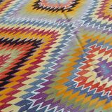 Turkish kilim rug,273x166 cm.MYK-1627