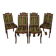 Suite de six chaises d’époque Charles X, en palissandre finement marqueté