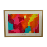 Original painting under glass "Wandering"