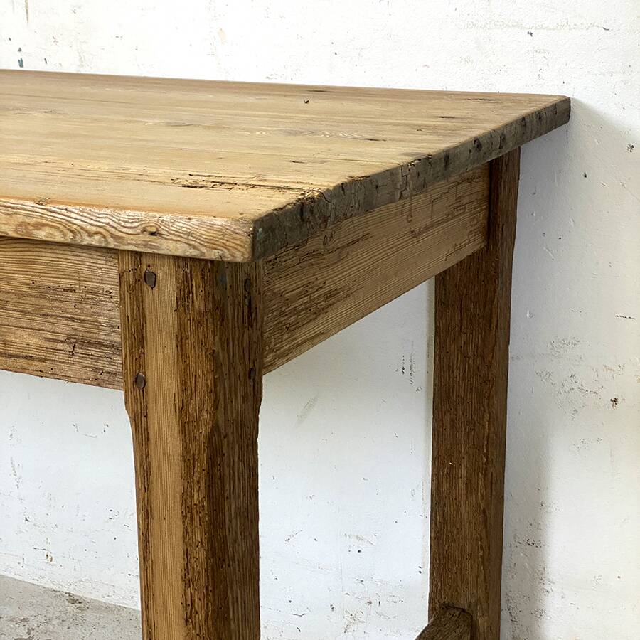 Solid fir farmhouse table