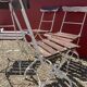 Lot de 4 chaises de jardin / bistrot