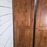 Paire de portes de placard ancienne