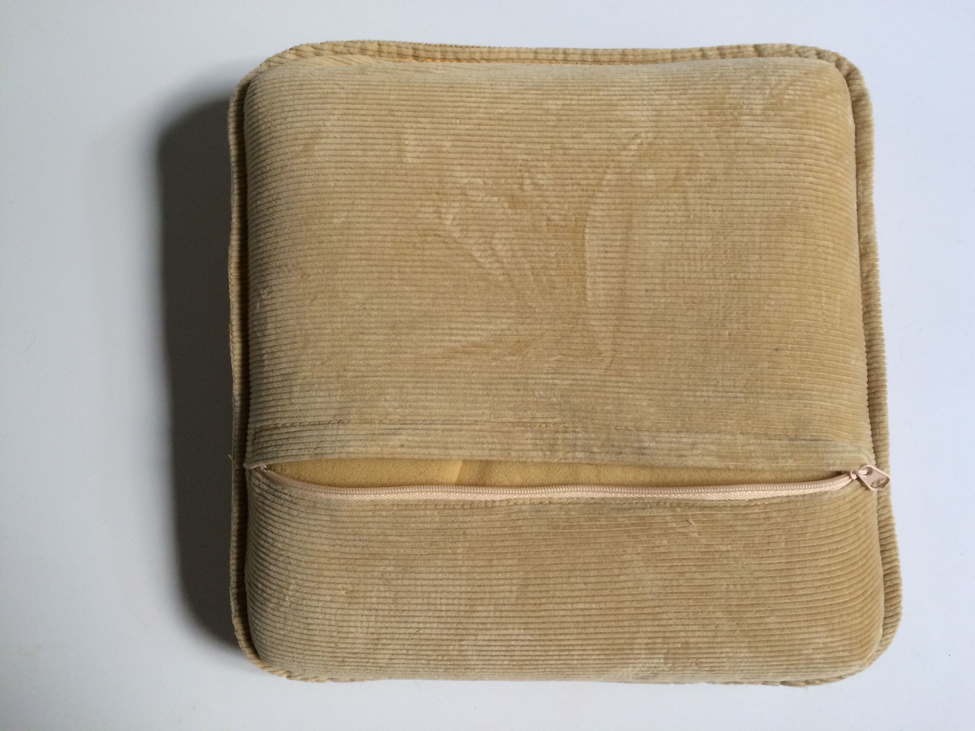 Vintage velvet cushion