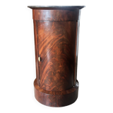 Empire Period Somno in Flamed Mahogany and Anthracite Sainte-Anne Marble