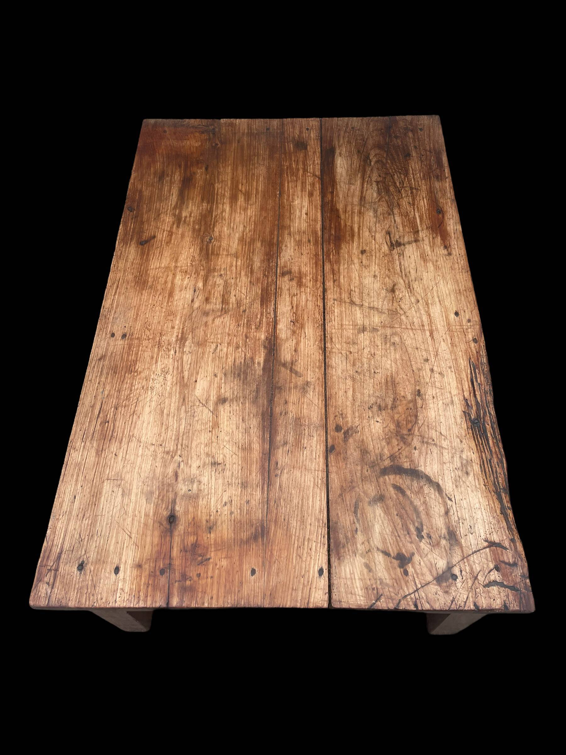 Table basse rustique 2 tiroirs