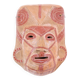 Terracotta mask, South America, 1970s