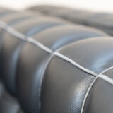 Kubus Sofas, Two Places by Josef Hoffmann for Wittmann, 1980s, Set of 4