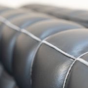 Kubus Sofas, Two Places by Josef Hoffmann for Wittmann, 1980s, Set of 4