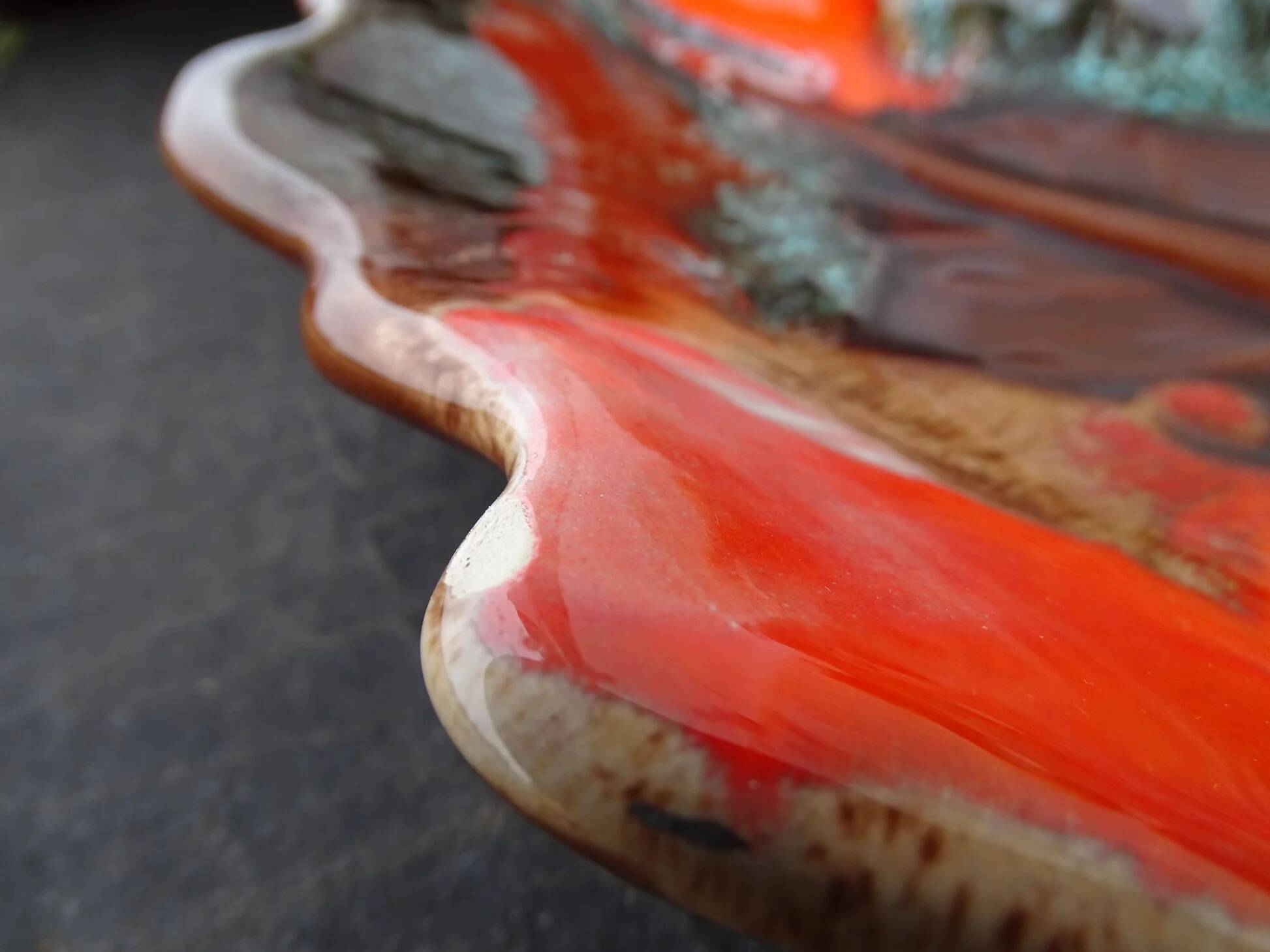 Collection de 8 pièces de faïence vintage française de Vallauris