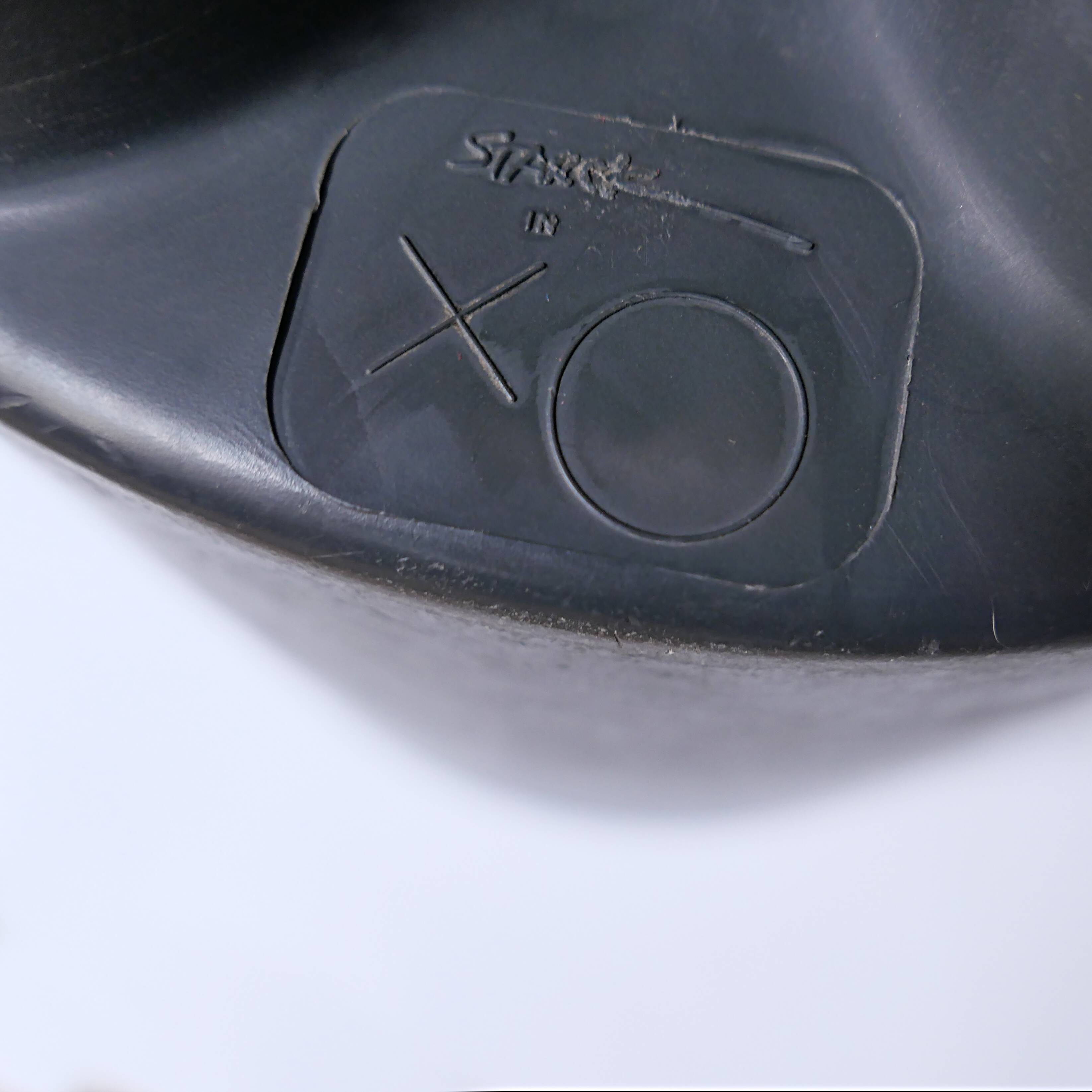 vintage Philippe STARCK designer black stool. 1970 1980