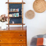 Bamboo mirror 71x52 cm