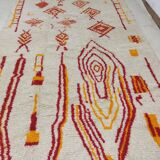 Handcrafted Moroccan Berber Rug 246 X 147 cm