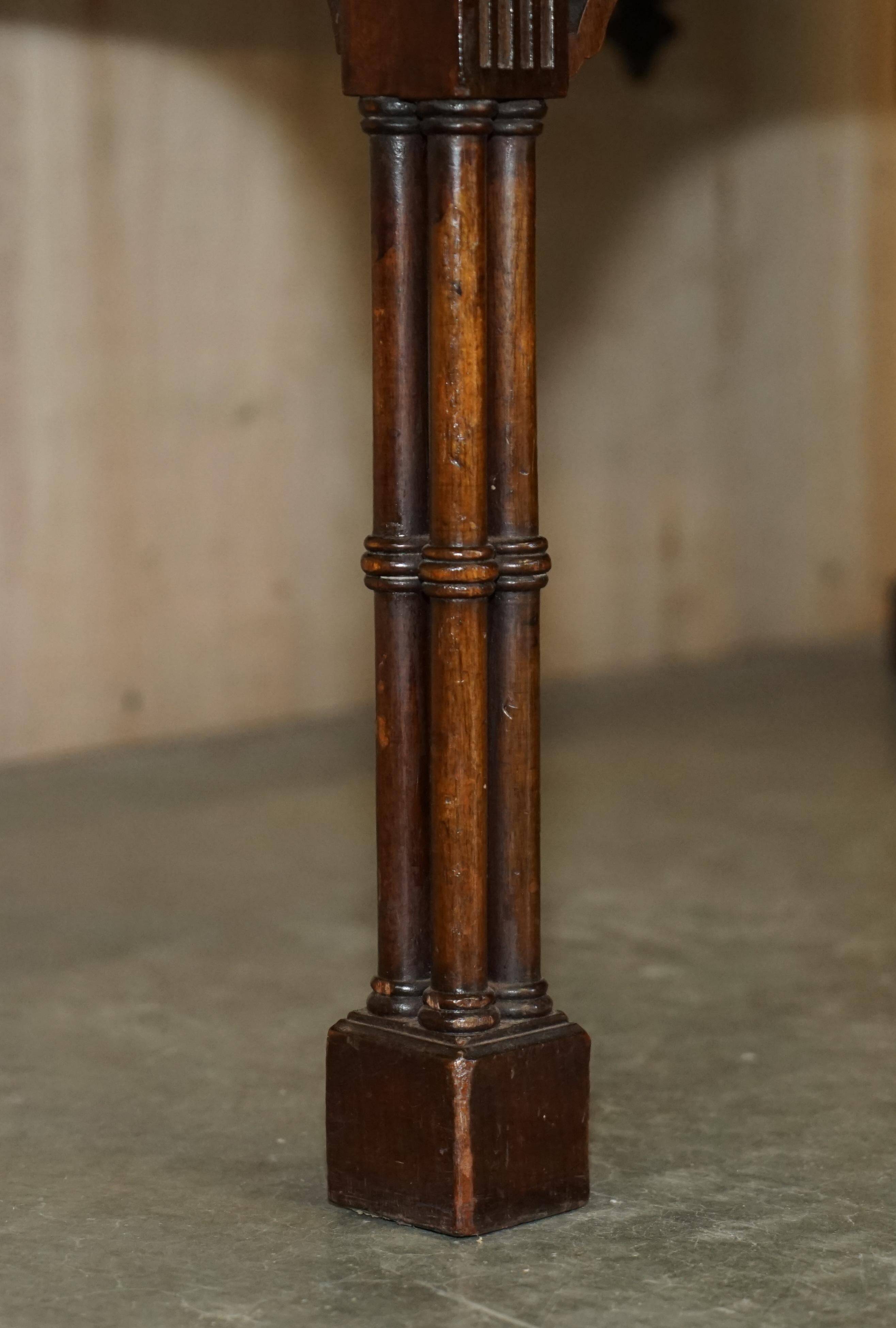 Chinese Chippendale bureau restored by Edward & Roberts