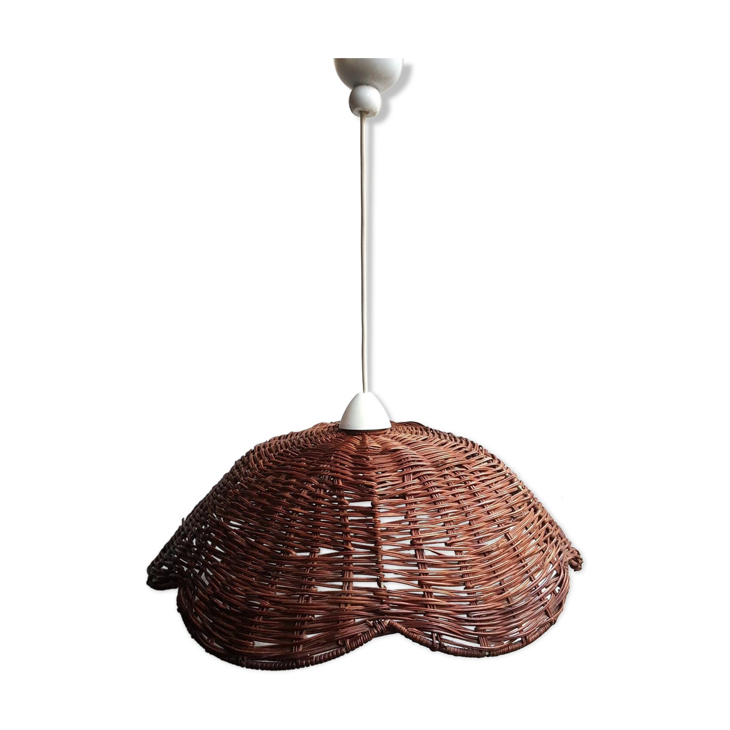 Vintage rattan hanging