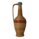 Old bottle dressed in vintage wood rattan